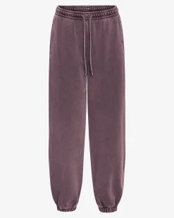 Organic Relaxed Sweatpants - Faded Grape