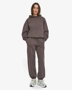 Organic Relaxed Sweatpants - Faded Mud