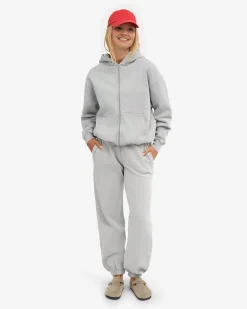 Organic Relaxed Sweatpants - Faded Grey