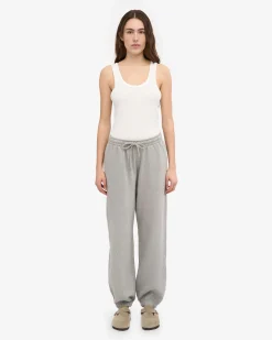 Organic Relaxed Sweatpants - Heather Grey