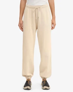 Organic Relaxed Sweatpants - Ivory White