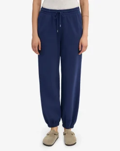 Organic Relaxed Sweatpants - Marine Blue