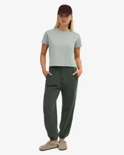 Organic Relaxed Sweatpants - Midnight Forest