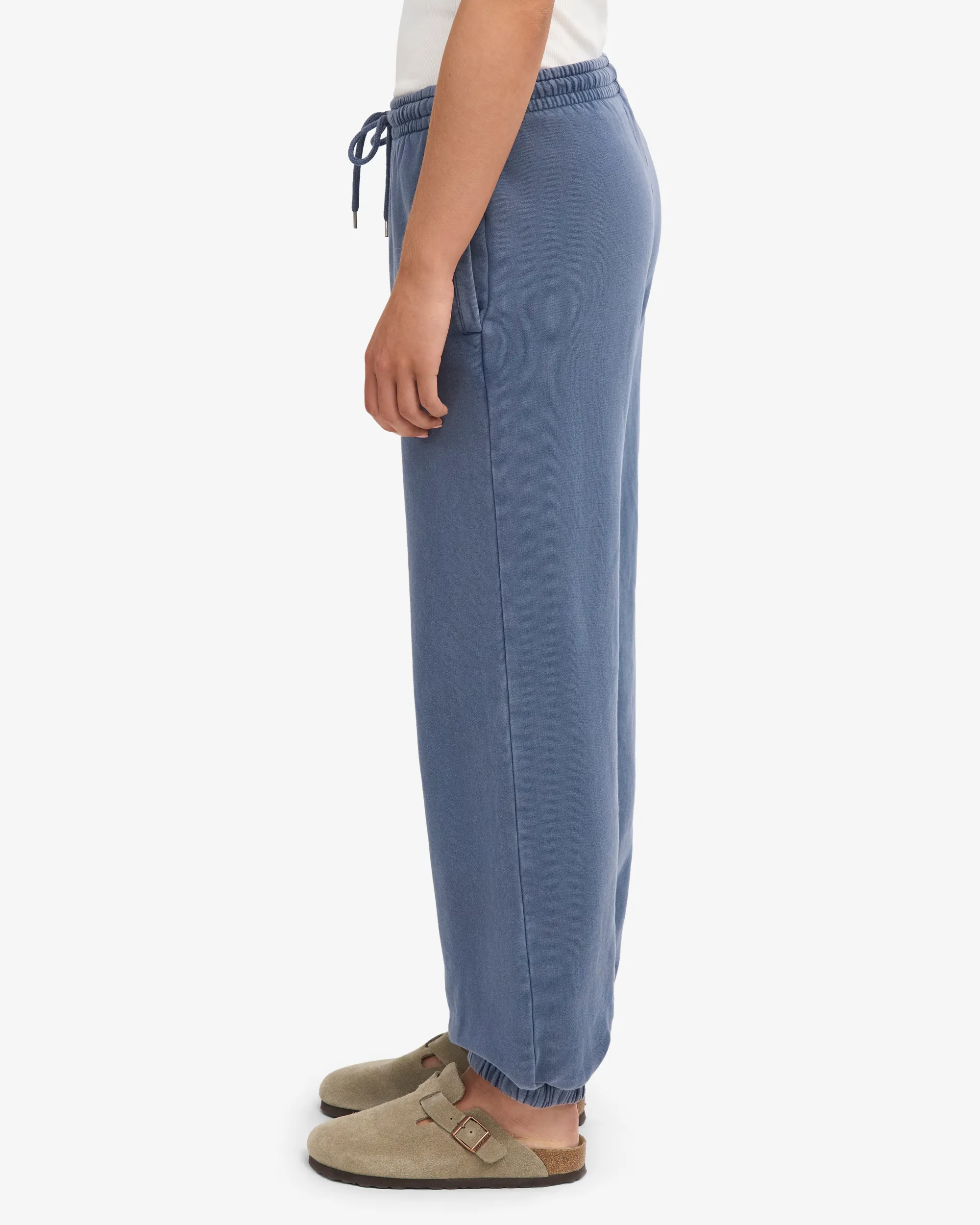 Organic Relaxed Sweatpants - Neptune Blue
