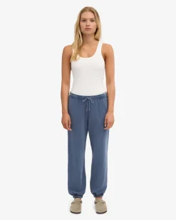 Organic Relaxed Sweatpants - Neptune Blue