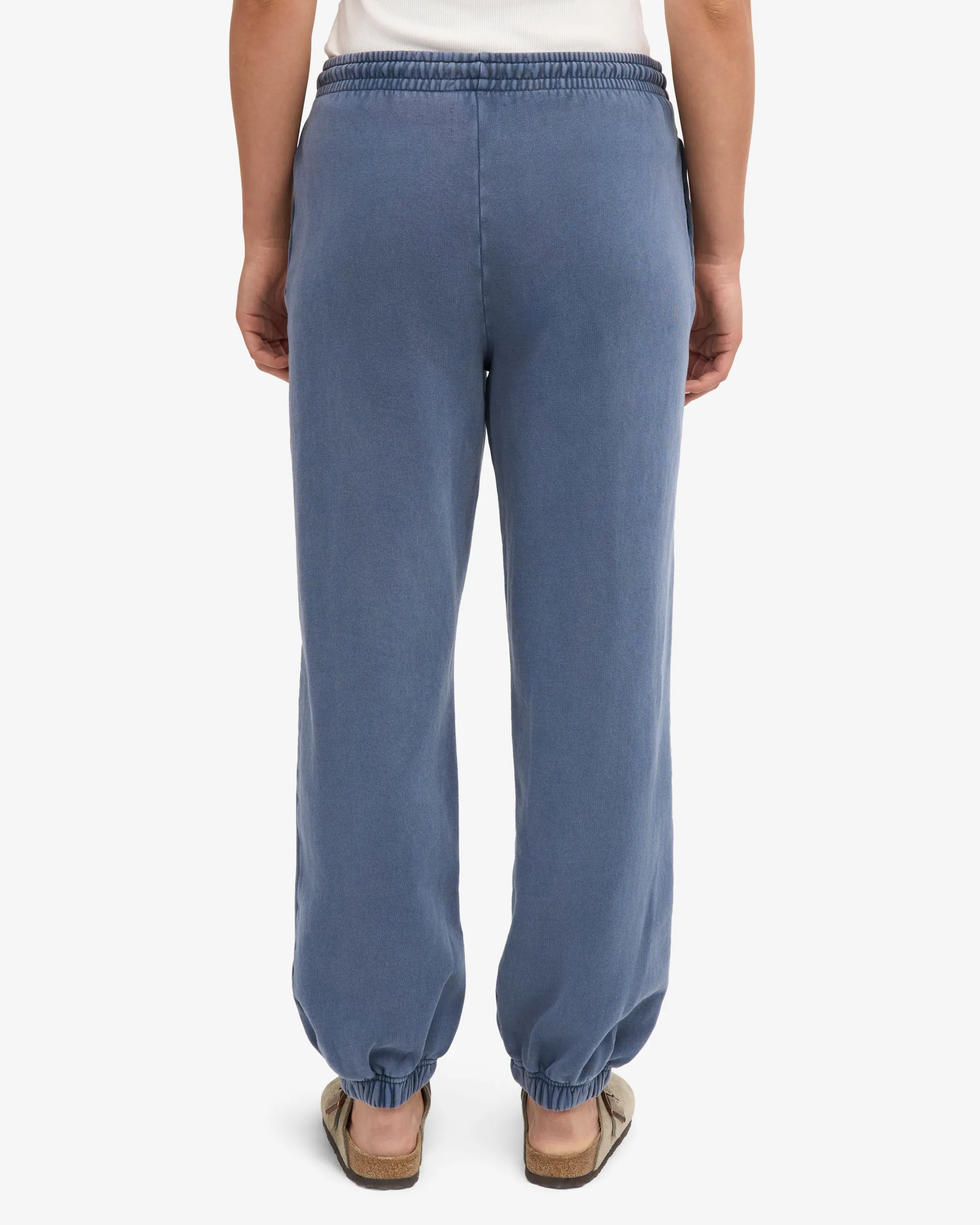 Organic Relaxed Sweatpants - Neptune Blue
