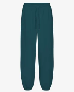 Organic Relaxed Sweatpants - Ocean Green
