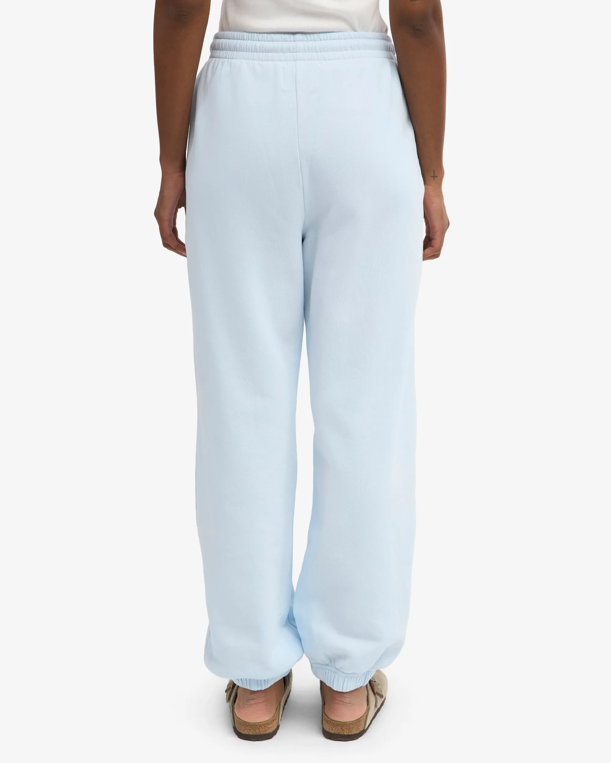 Organic Relaxed Sweatpants - Polar Blue