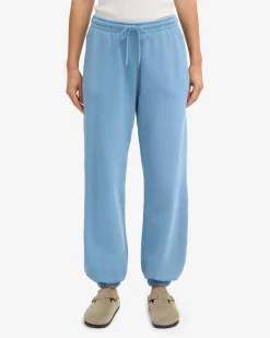 Organic Relaxed Sweatpants - Seaside Blue