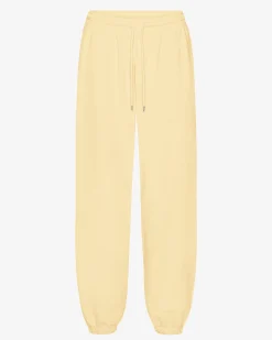 Organic Relaxed Sweatpants - Soft Yellow