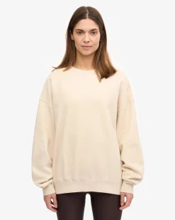Organic Relaxed Sweatsuit - Ivory White