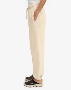 Organic Relaxed Sweatsuit - Ivory White