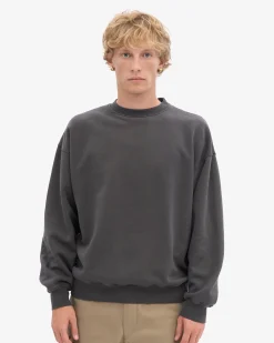Organic Relaxed Sweatsuit - Lava Grey