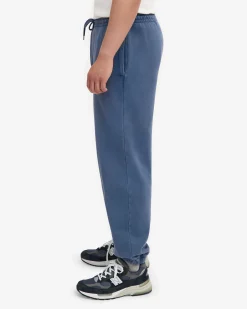 Organic Relaxed Sweatsuit - Neptune Blue