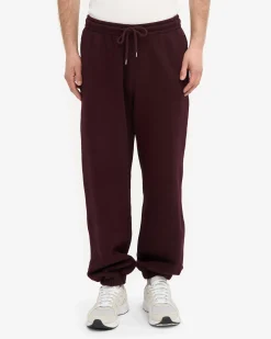 Organic Relaxed Sweatsuit - Oxblood Red