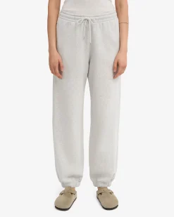 Organic Relaxed Sweatsuit - Snow Melange
