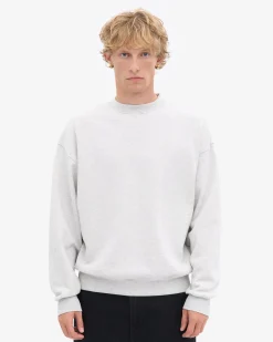 Organic Relaxed Sweatsuit - Snow Melange