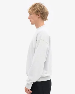 Organic Relaxed Sweatsuit - Snow Melange