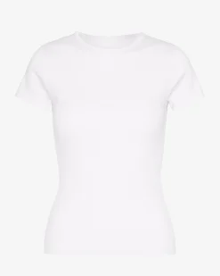 Organic Rib T-Shirt - Optical White