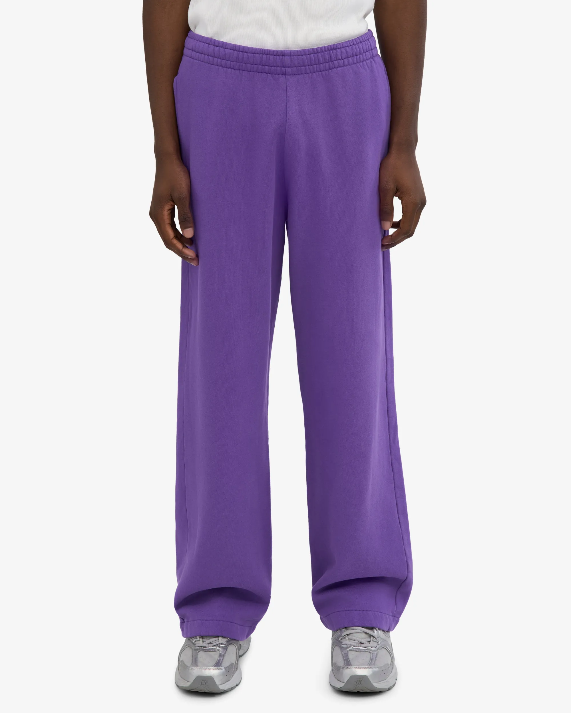 Organic Straight Leg Sweatpants - Ultra Violet