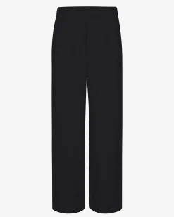Organic Straight Leg Sweatpants - Deep Black