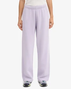Organic Straight Leg Sweatpants - Soft Lavender