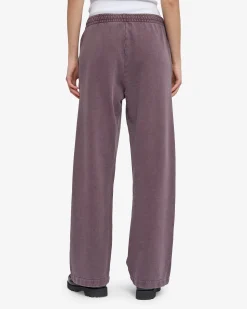 Organic Straight Leg Sweatpants - Faded Grape