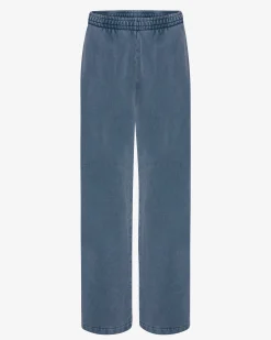 Organic Straight Leg Sweatpants - Neptune Blue