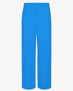 Organic Straight Leg Sweatpants - Pacific Blue