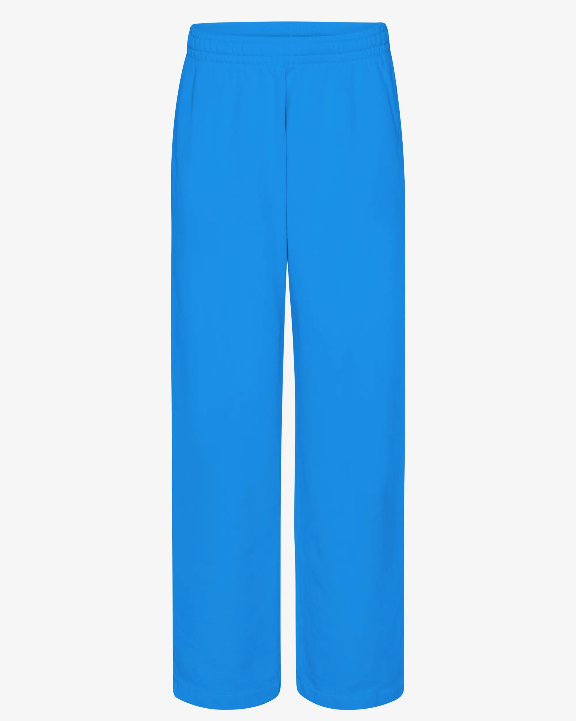 Organic Straight Leg Sweatpants - Pacific Blue