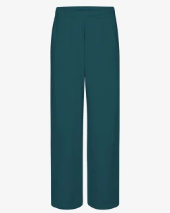 Organic Straight Leg Sweatpants - Ocean Green