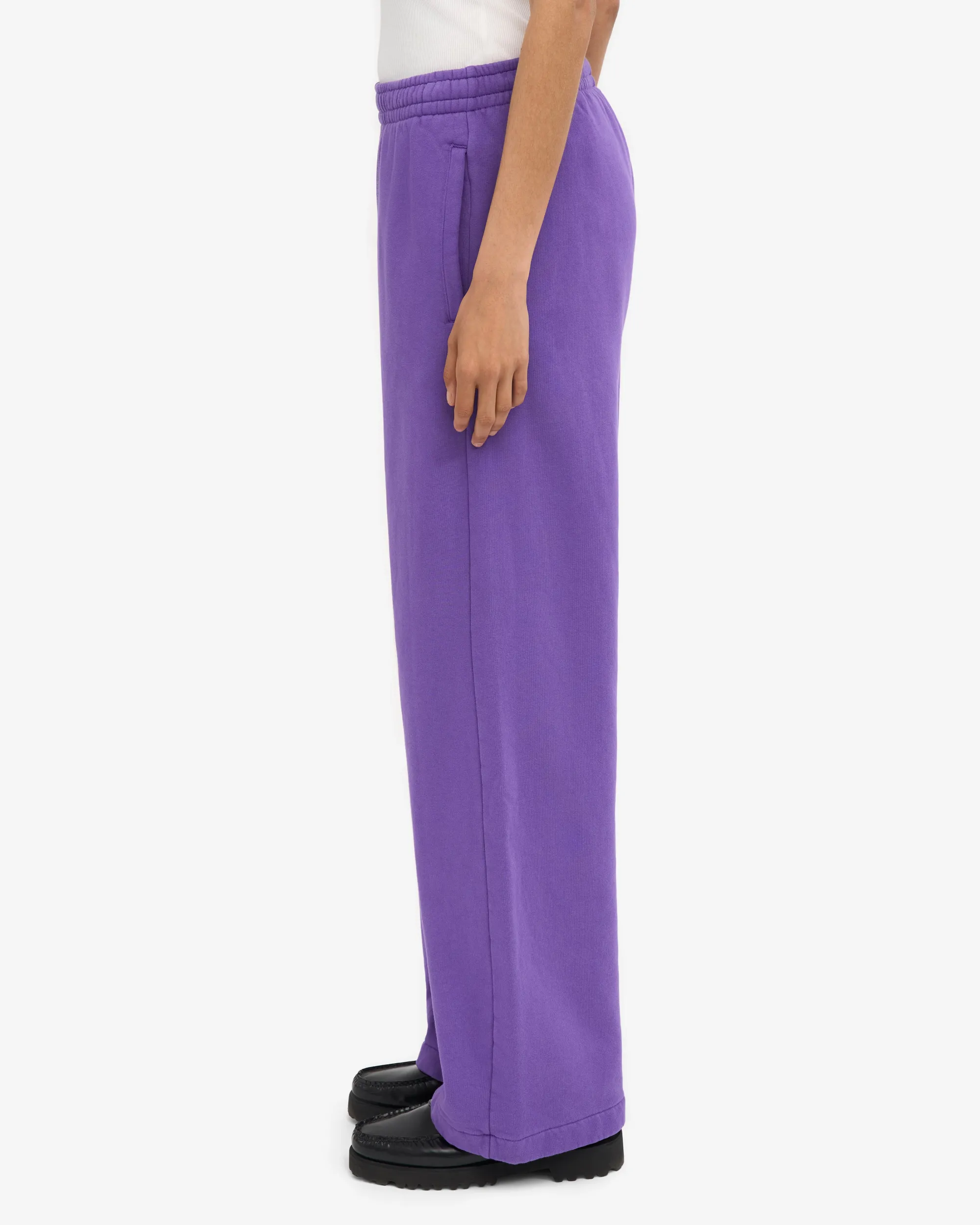 Organic Straight Leg Sweatpants - Ultra Violet