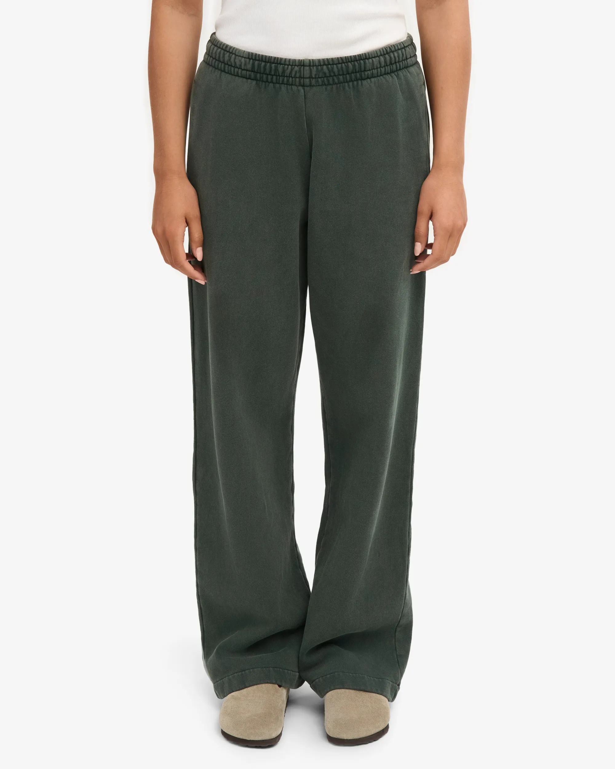 Organic Straight Leg Sweatpants - Midnight Forest