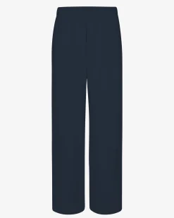 Organic Straight Leg Sweatpants - Navy Blue