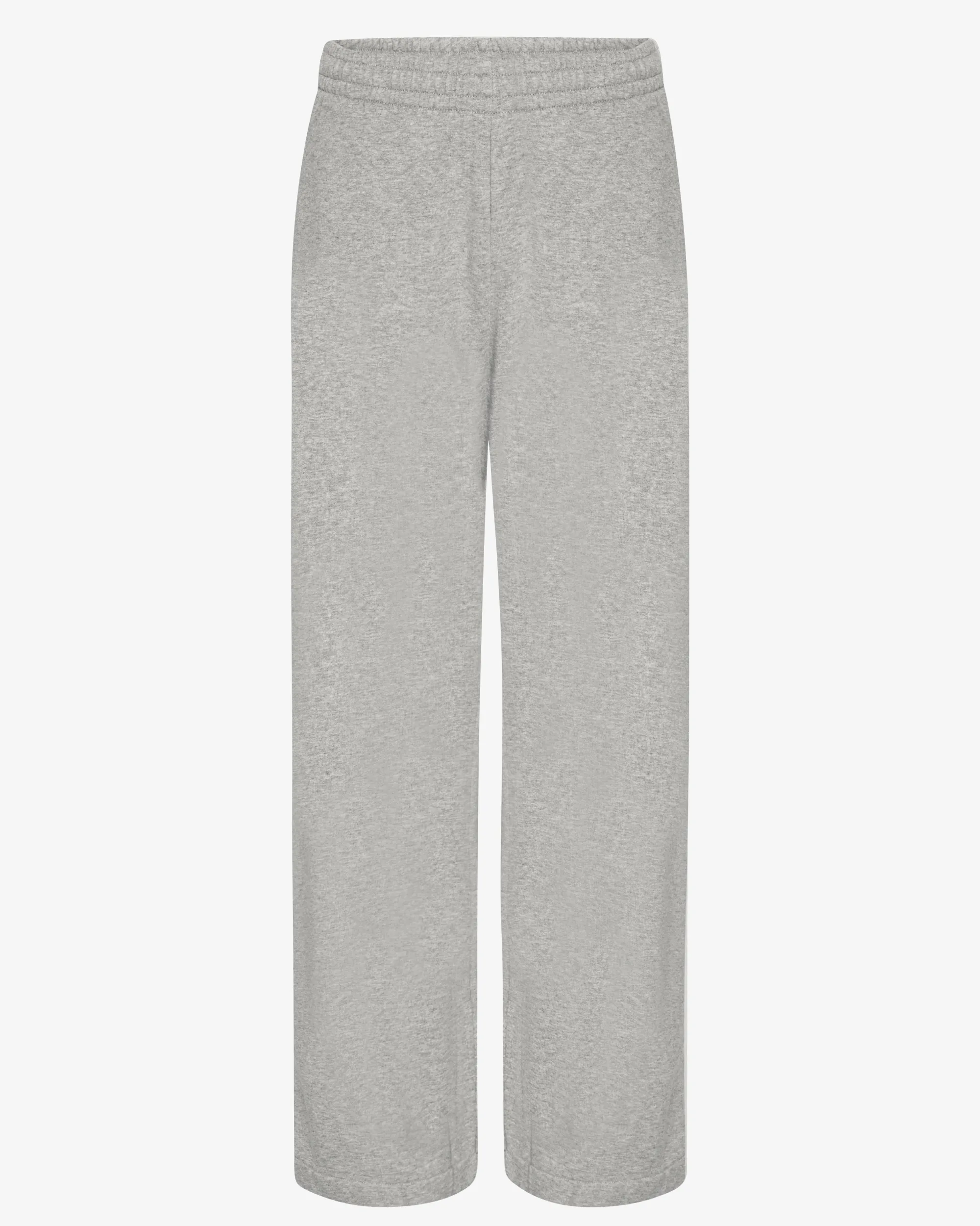 Organic Straight Leg Sweatpants - Heather Grey