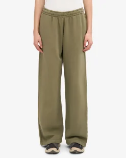 Organic Straight Leg Sweatpants - Dusty Olive