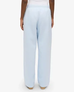 Organic Straight Leg Sweatpants - Polar Blue