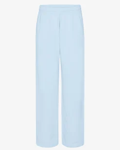 Organic Straight Leg Sweatpants - Polar Blue
