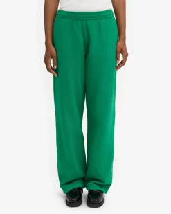 Organic Straight Leg Sweatpants - Kelly Green