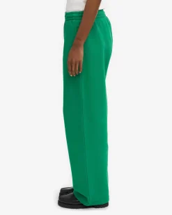 Organic Straight Leg Sweatpants - Kelly Green