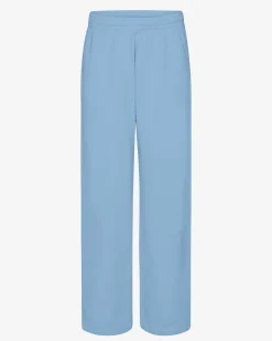 Organic Straight Leg Sweatpants - Seaside Blue
