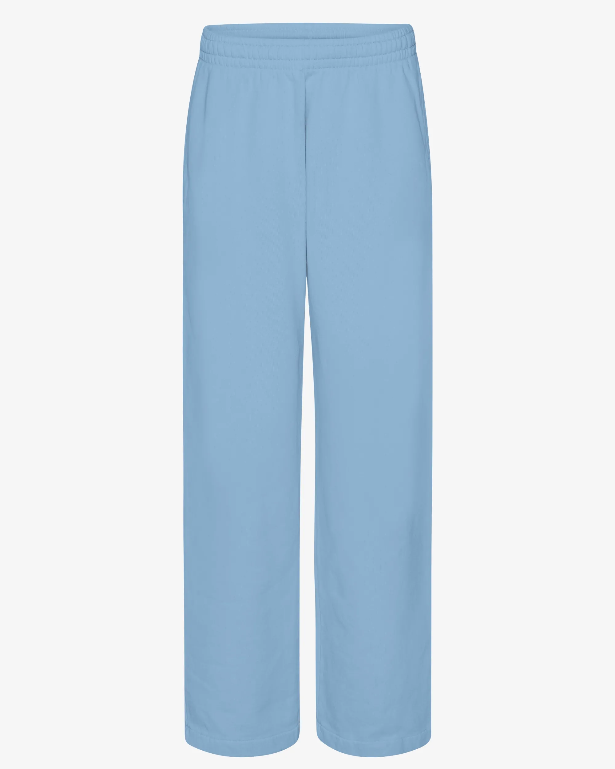 Organic Straight Leg Sweatpants - Seaside Blue
