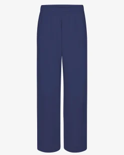 Organic Straight Leg Sweatpants - Marine Blue