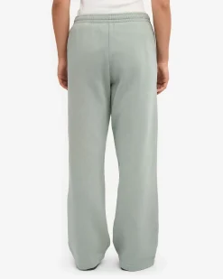 Organic Straight Leg Sweatpants - Steel Blue