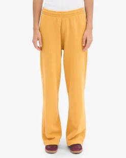 Organic Straight Leg Sweatpants - Burned Yellow