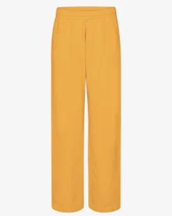 Organic Straight Leg Sweatpants - Burned Yellow