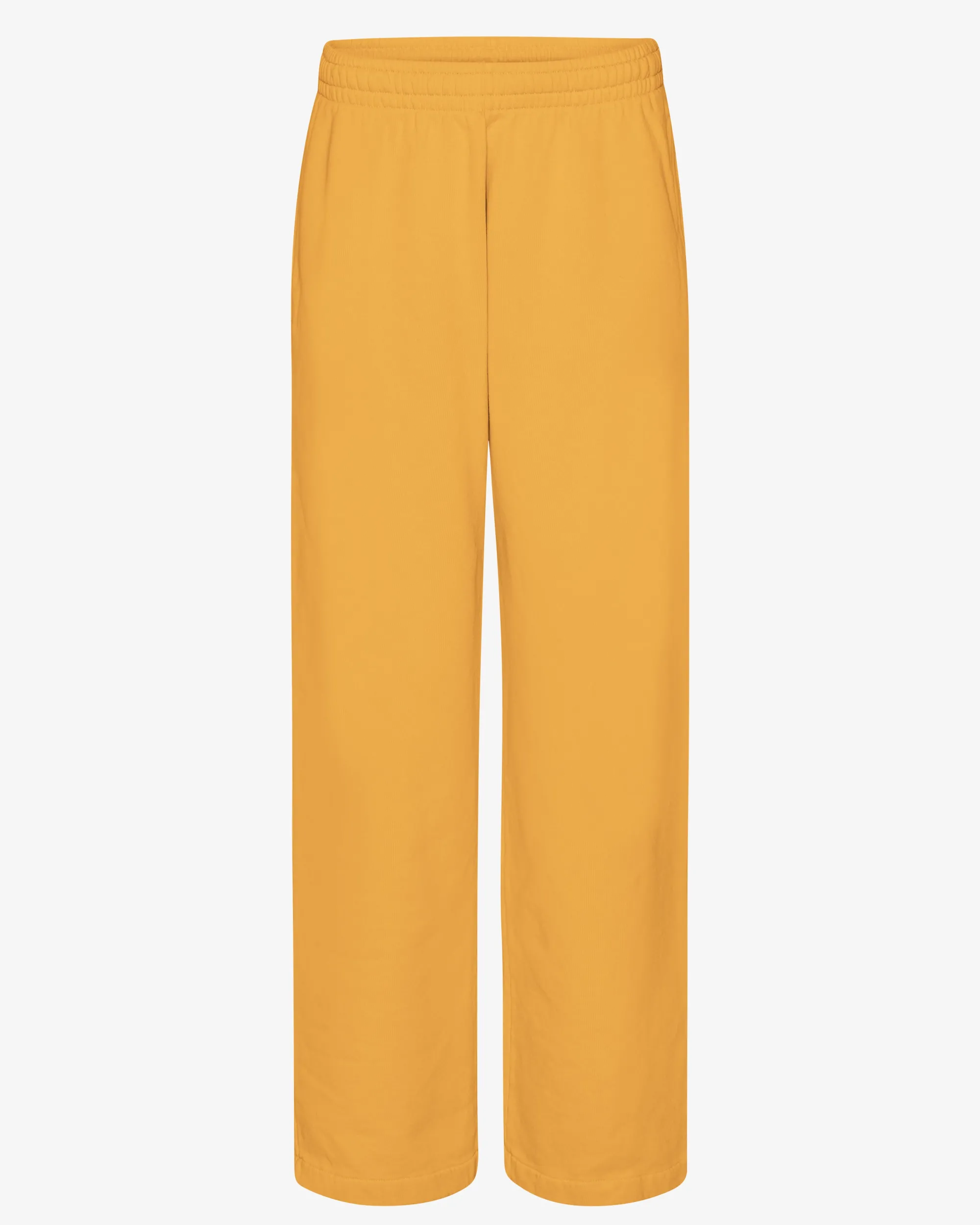 Organic Straight Leg Sweatpants - Burned Yellow