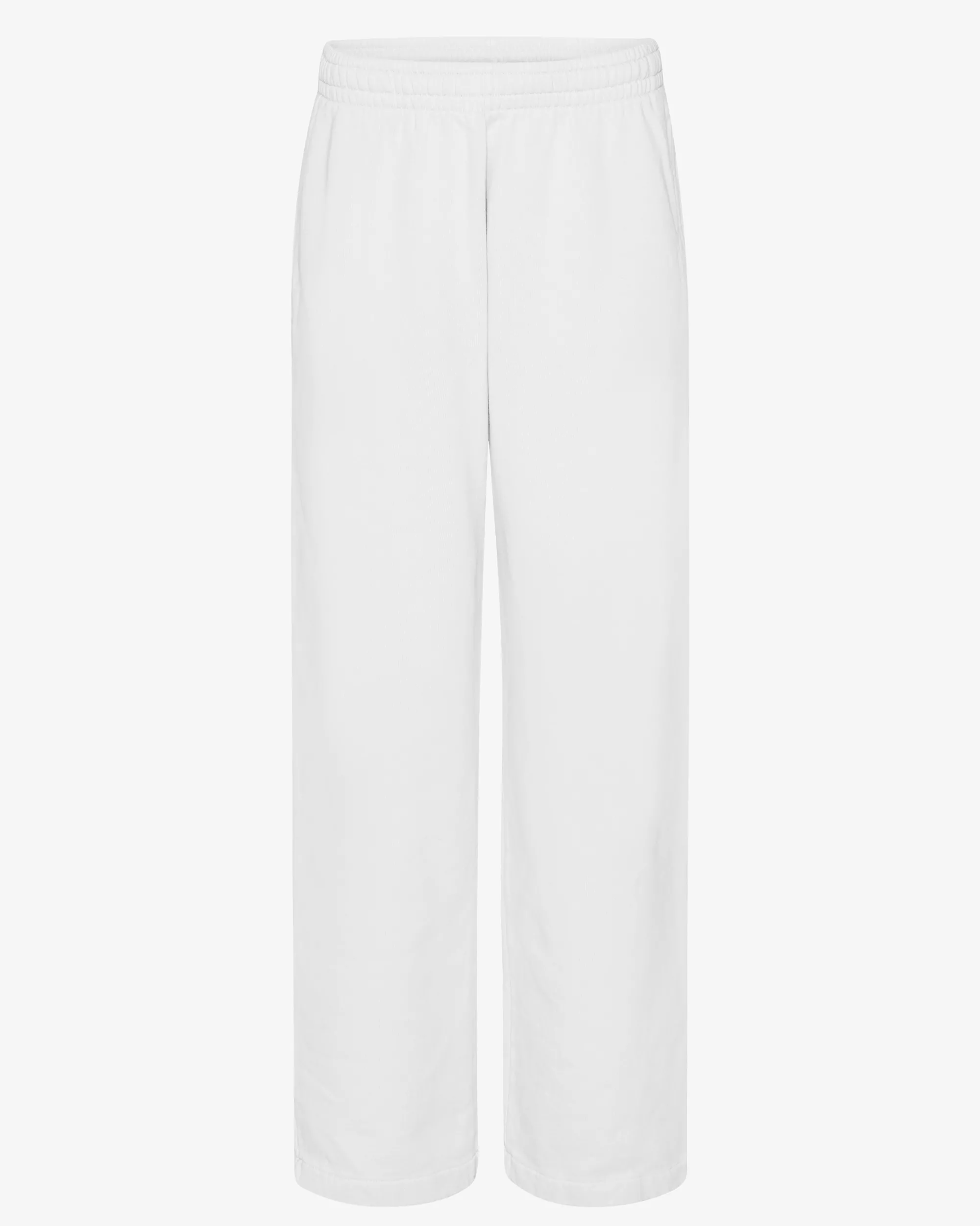 Organic Straight Leg Sweatpants - Optical White