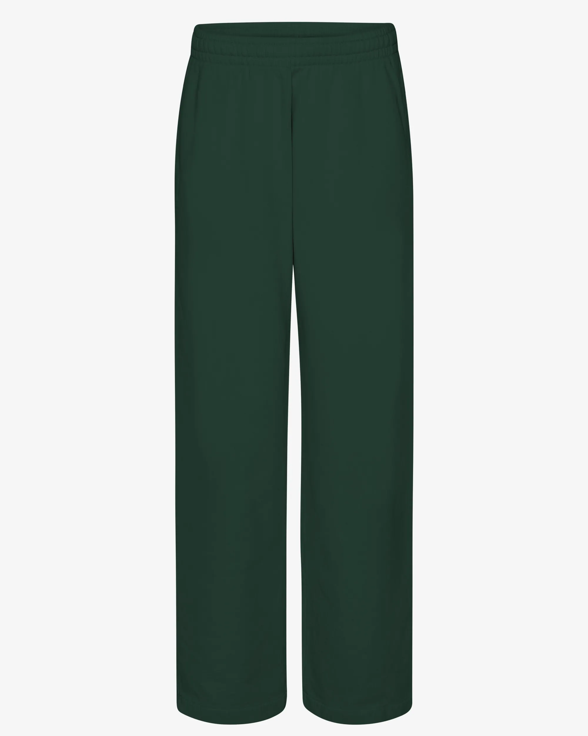Organic Straight Leg Sweatpants - Emerald Green