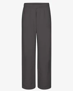 Organic Straight Leg Sweatpants - Lava Grey